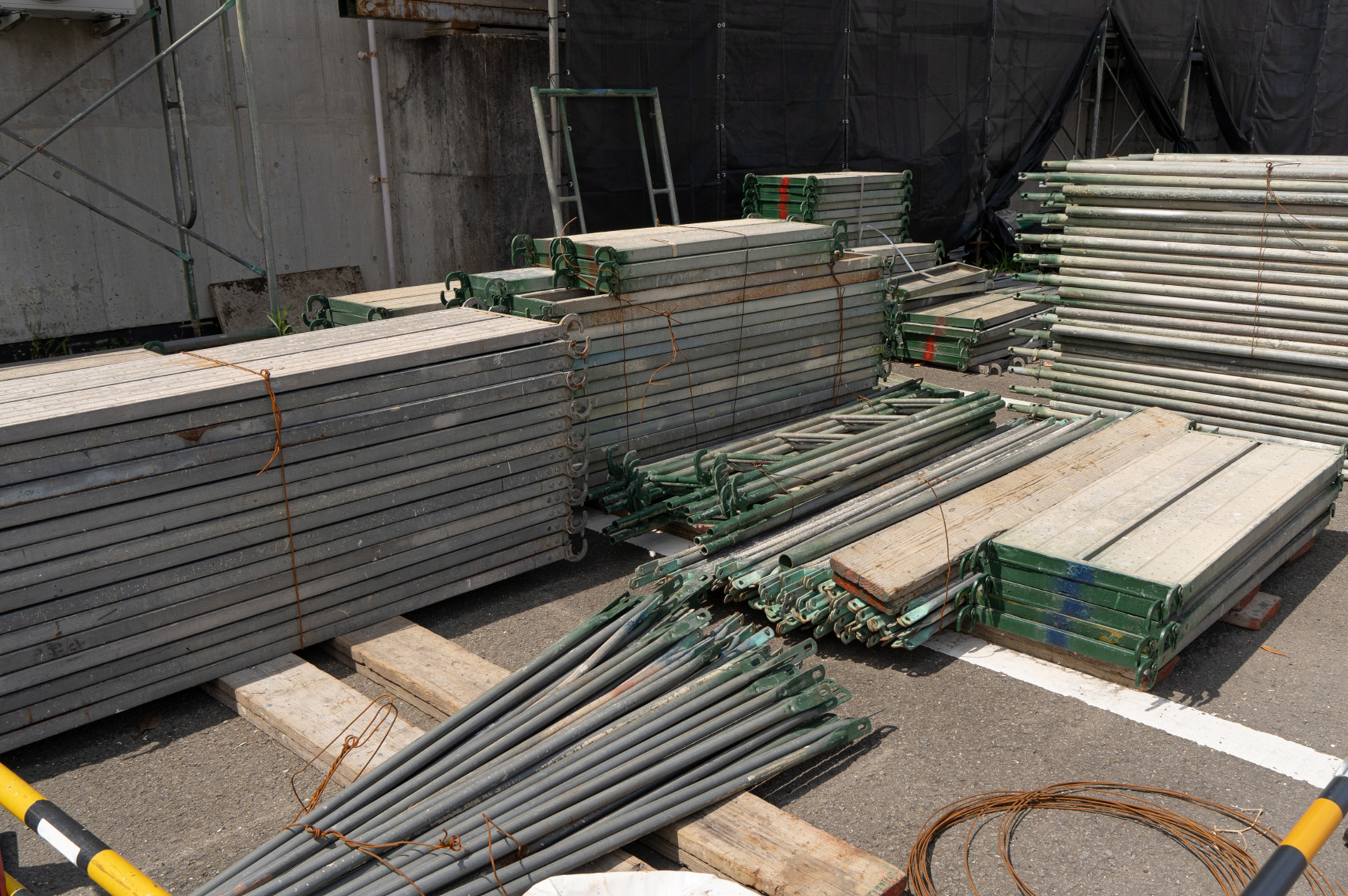 現場資材の手配