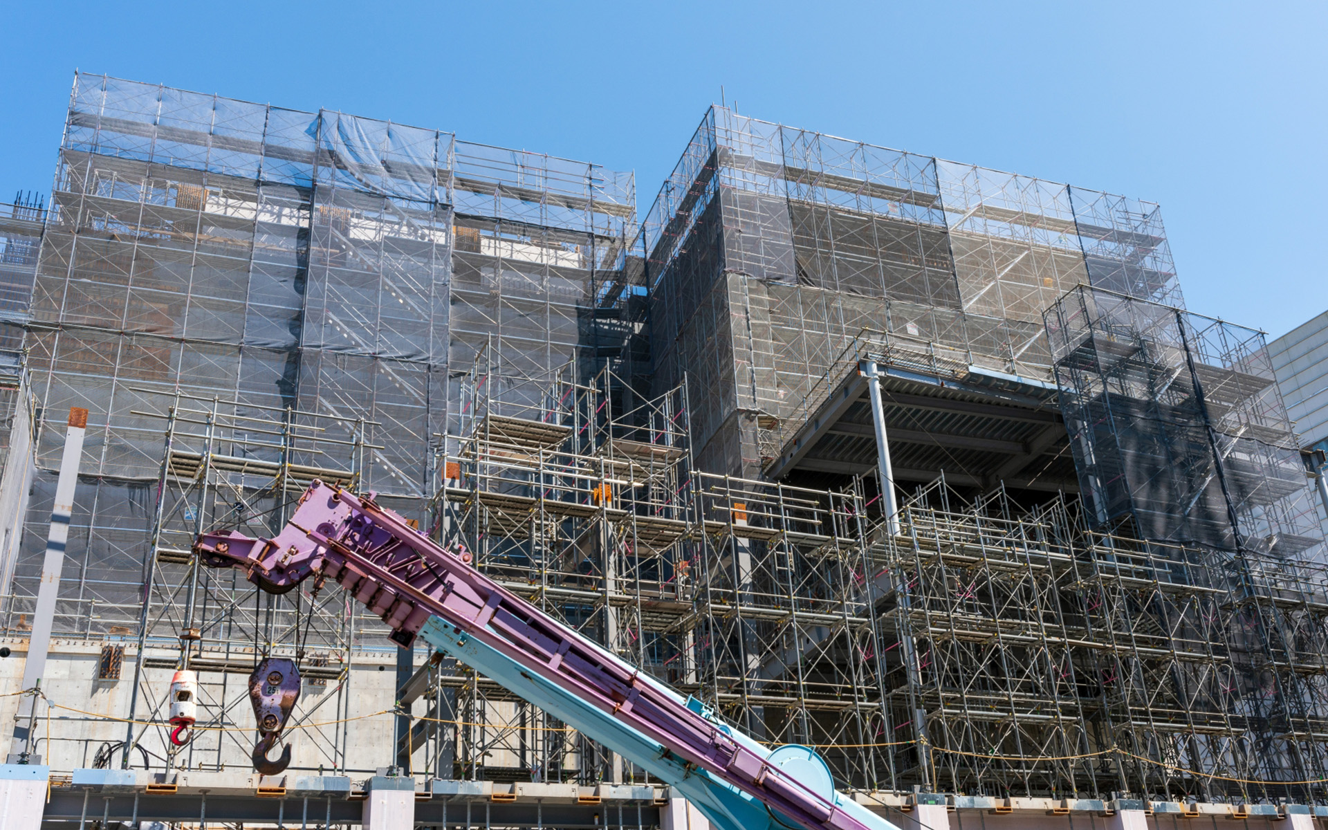 大規模工事にも対応可能